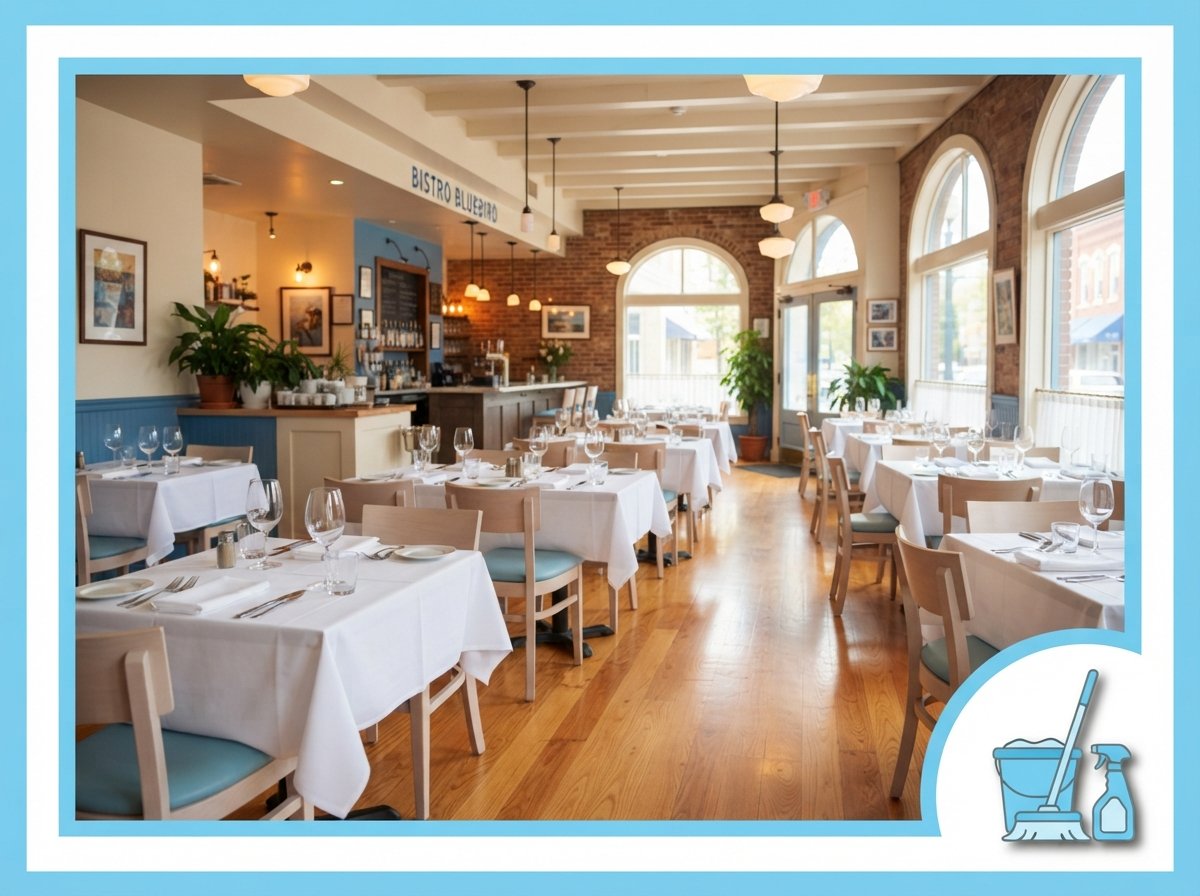commercial cafe cleaning