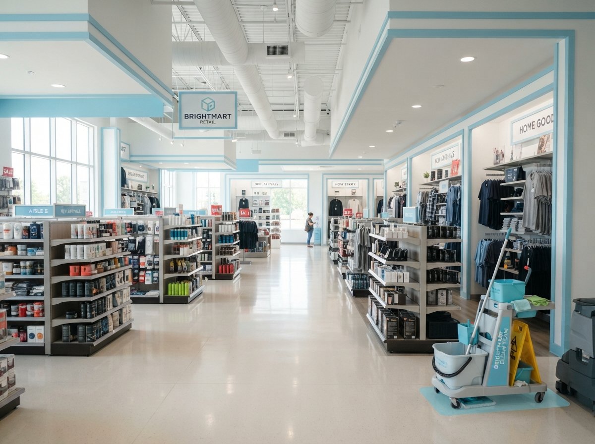 commercial store cleaning