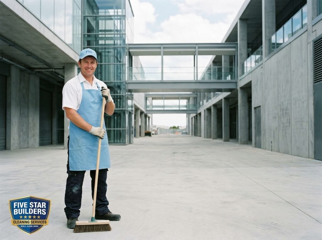 commerical builder cleaning