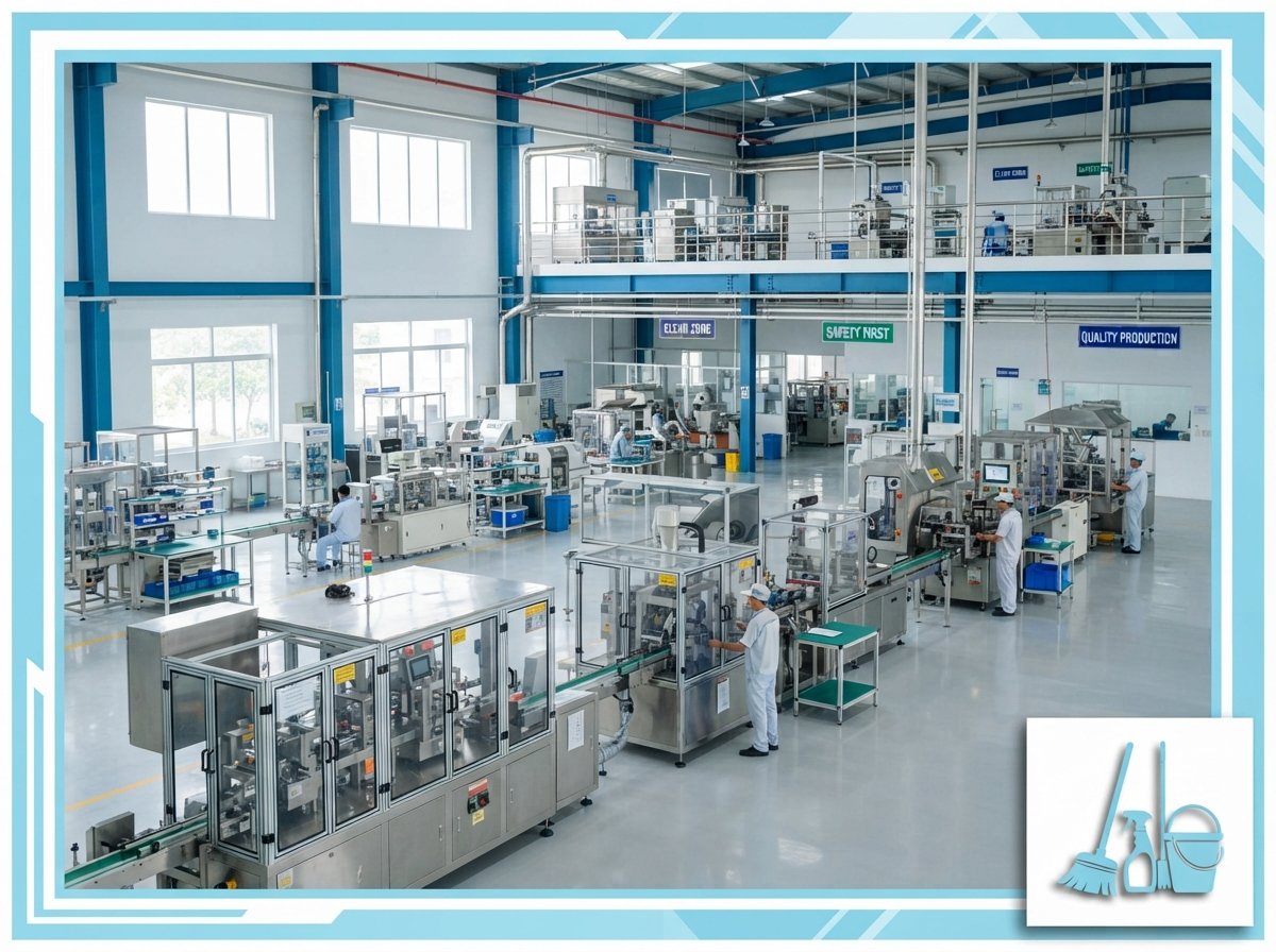 commerical factory cleaning