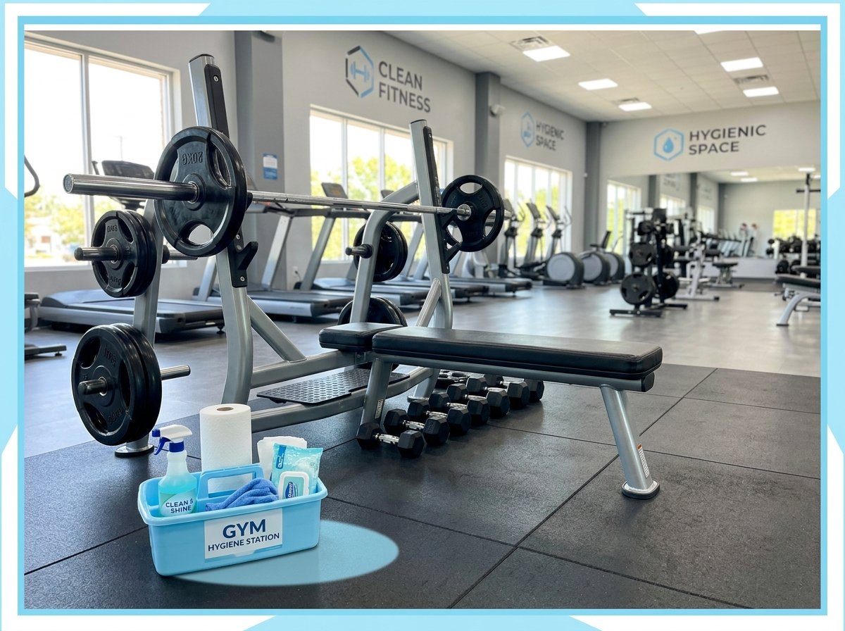 commerical gym equipment cleaning
