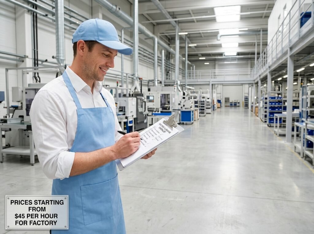 factory cleaning prices
