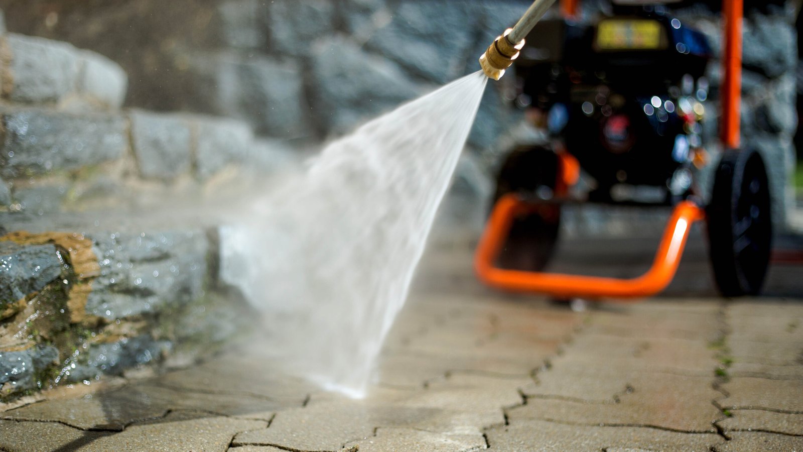 pressure washing