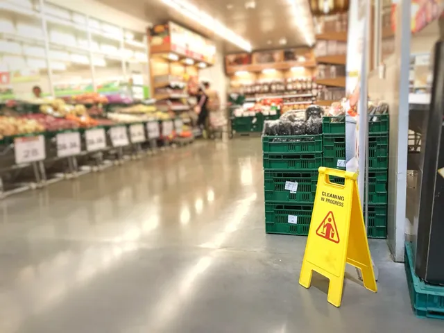 retail store cleaning