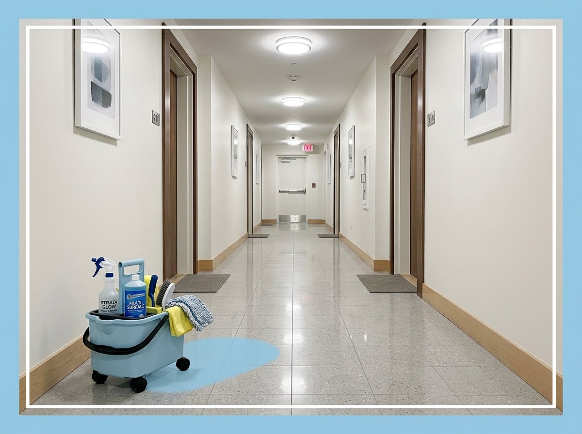 strata hallway cleaning
