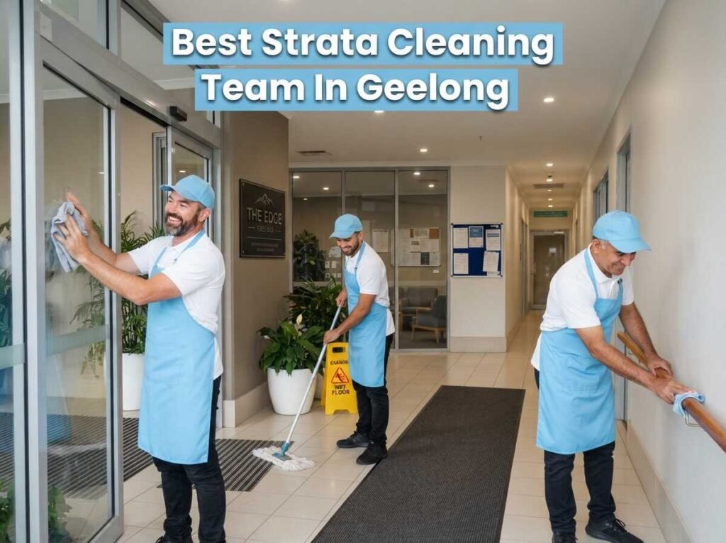 Best strata cleaning team in Geelong