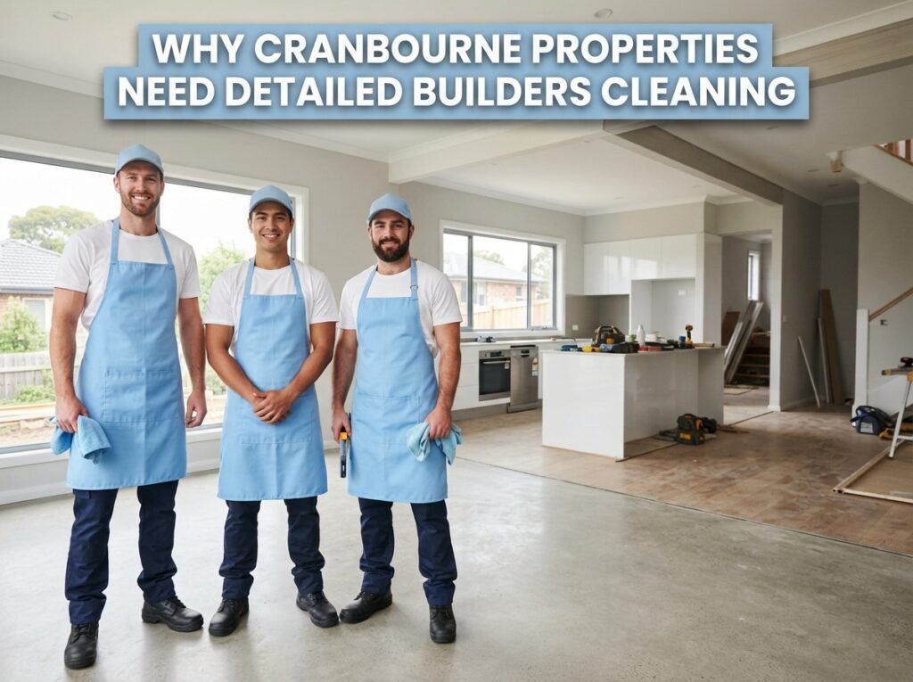 Post-Construction Cleaning Matters in Cranbourne