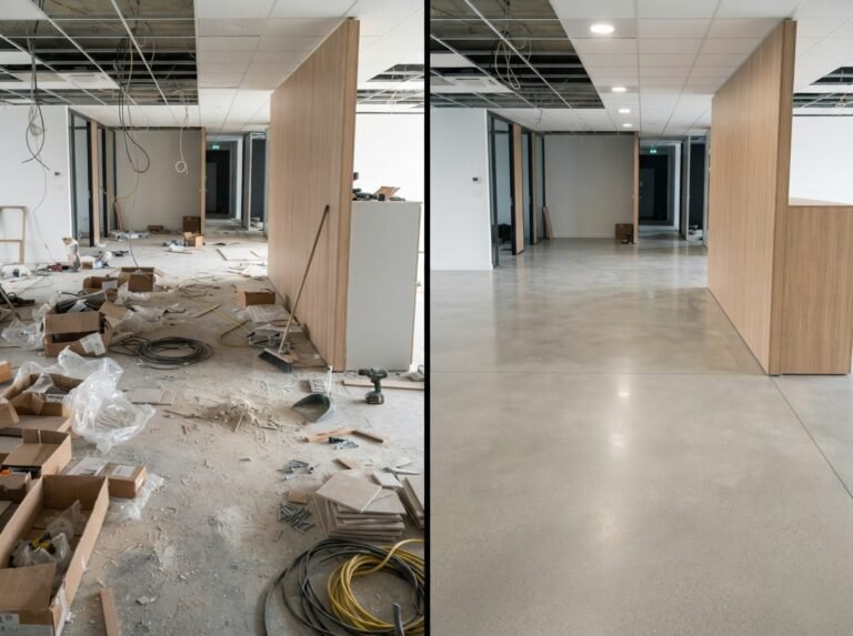 Professional builders cleaning Cranbourne