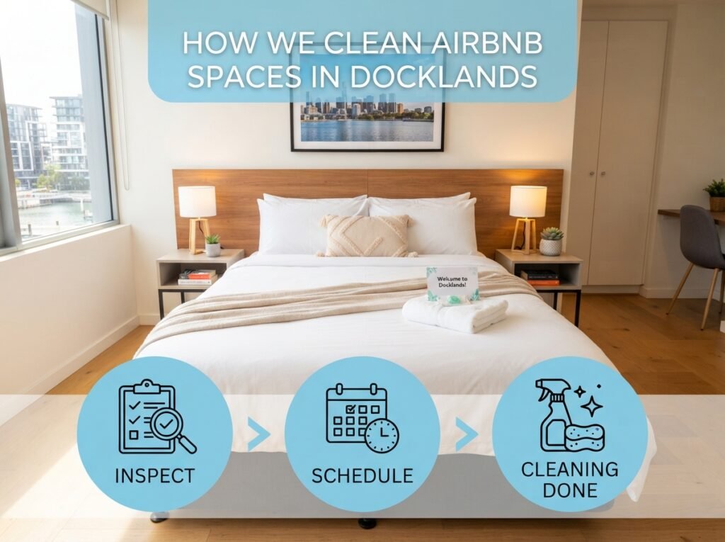 Commercial Airbnb Cleaning Docklands Melbourne
