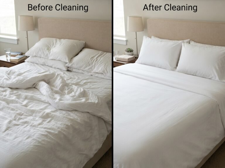 Airbnb Cleaning Before and After Southbank