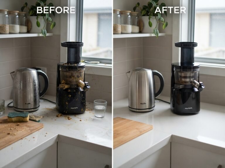 Werribee rental home before and after an Airbnb clean