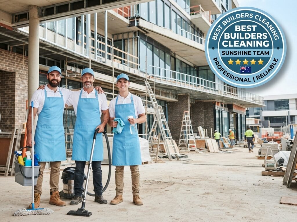 Experienced Builders Cleaning Team in Sunshine